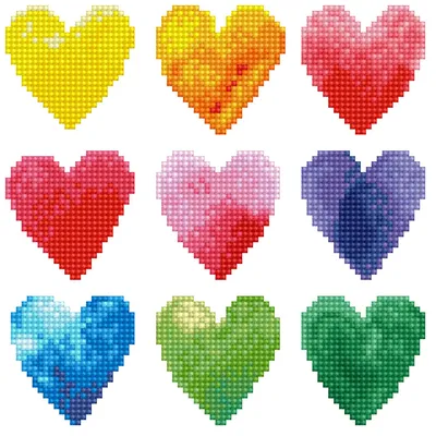 Obrázok produktu pre Diamond Dotz Love Rainbow, Detská remeselná súprava
