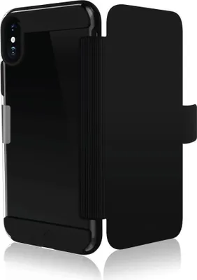 Produktbild von Hama Book Case für iPhone X 5.8" Schwarz TPU Schlagfest
