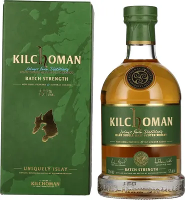 Image de Kilchoman BATCH STRENGTH Islay Single Malt Scotch Whisky 57% Vol. 0,7l en boîte cadeau
