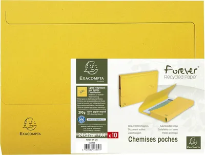 Immagine prodotto di EXACOMPTA 46979E EXACOMPTA astuccio per documenti FOREVER, DIN A4, giallo