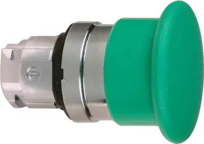 Produktbild von Schneider Electric ZB4, Knopf, Grün, IP66, IK06, Klasse I, 76 g