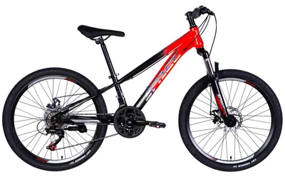 Produktbild von Kinderfahrrad Mars, 24", 130–160 cm, 21-Gang, Rosa/Schwarz