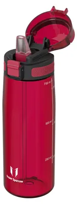 Produktbild von Sparrow Trinkflasche mit Strohhalm - Tritan Wasserflasche Sport - 750ml