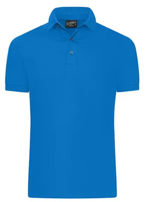 Produktbild von James and Nicholson - "Mercerised" Poloshirt für Herren LT2347 (S) (Rivierablau)