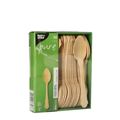 Zdjęcie produktu dla Papstar Kaffeelöffel natur Vintage