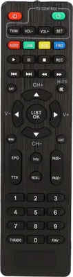Produktbild von RED OPTICUM Fernbedienung für S-BOX Sat Receiver – original Ersatzfernbedienung mit 2in1 Funktion für Satelliten Receiver, Remote Control