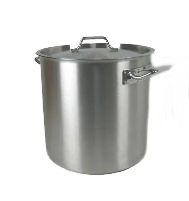 Produktbild von Kochtopf Edelstahl mit Deckel Gastro Topf frei wählbar, Kochtopf:50 Liter