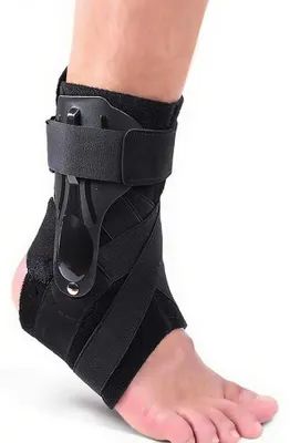 Produktbild von XFSRG Fußgelenkbandage Verstellbar Knöchelbandage Sprunggelenkbandage Atmungsaktiv für Sport und Alltag