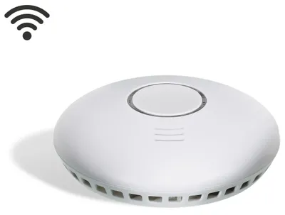 Image de Détecteur de fumée CC-80 sans fil avec chaleur intégrée et interconnexion radio
