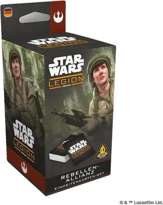 Produktbild von Star Wars: Legion – Rebellenallianz Einheitenkarten-Set