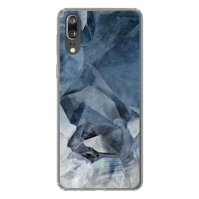 Produktbild von MuchoWow® Handyhülle Schutzhülle Hülle für Huawei P20 Edelstein - Natursteine - Mineralien Silikon Softcase Handy Hülle - Hardcover