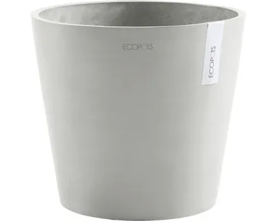 Immagine prodotto di Ecopots Amsterdam 40 + Vaso da fiori con serbatoio d'acqua - L 40 cm x H 34,8 cm - Interno ed esterno