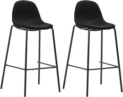 Produktbild von Bar-Set, 3-teilig, Schwarz, Tisch und 2 Stühle