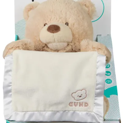 Produktbild von GUND Momo Der Interaktive Guck-Guck-Bär, Plüschtier 29 cm, 10+ Monate