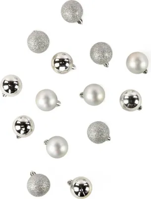 Immagine prodotto di Ornamenti natalizi, 14 pezzi, Ø 4 cm