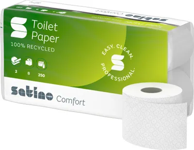 Image de wepa Toilettenpapier Comfort, 2-lagig, hochweiá