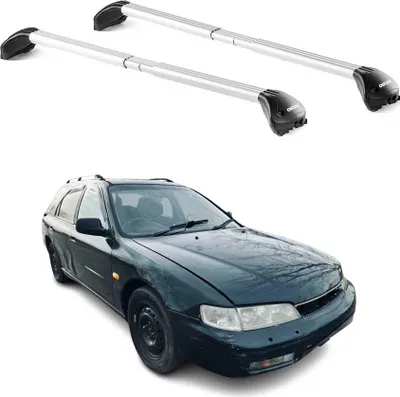 Image de Barres de toit pour Honda Accord Wagon 1994-2015 Gris Argenté 2 pièces ABE