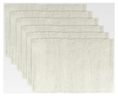 Produktbild von Platzdeckchen aus 100% Baumwolle, maschinenwaschbar, Tischset Natur