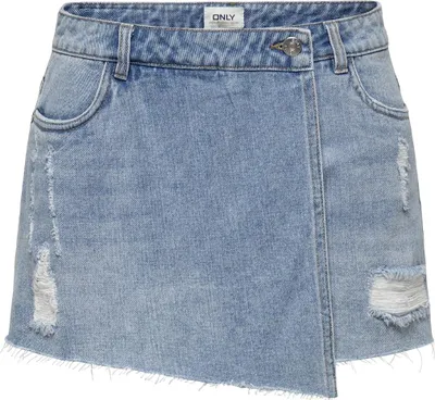 Produktbild von ONLY Trendige Shorts Denim Minirock-Style Knopfleiste Größe: XS