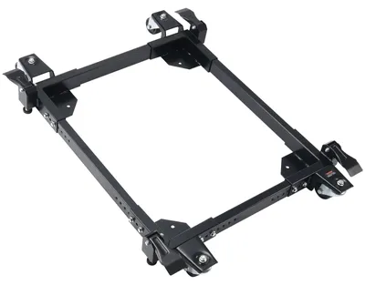 Immagine prodotto di Base mobile – Supporto regolabile per dispositivi – 46x61 cm – Capacità di carico: 680 kg