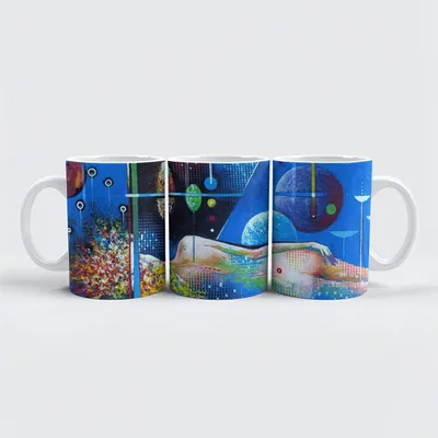 Image de raxxa Premium-Tasse "Les nouveaux mondes du sommeil..."