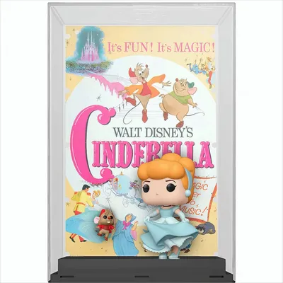 Produktbild von Walt Disney 100 Cinderella - Cinderella With Jaq 12 - Funko Pop! Movie Posters