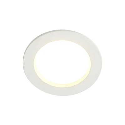 Produktbild von Arcchio LED-Einbauleuchte Milaine, Ø 10 cm, weiß, dimmbar