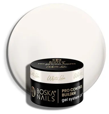 Zdjęcie produktu dla Żel budujący UV do paznokci Pro Control White Lola Boska Nails 15 ml