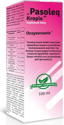 SUPLEMENT DIETY PASOLEQ KROPLE 100 ml - PASOLEQ