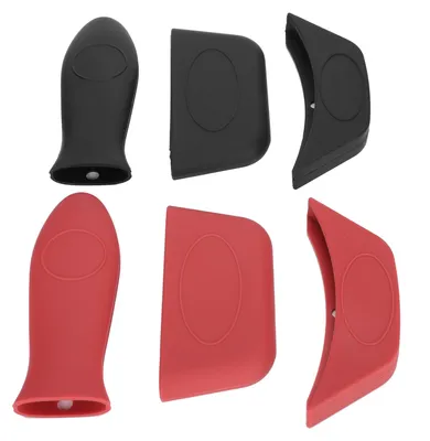 Image de Lot de 6 manchons de protection pour poignées de casseroles – Kit de protection anti-brûlures pour ustensiles de cuisine
