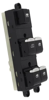 Obrázok produktu pre Spínač elektrického okna, ľavá strana, model 25401 JD00B, určený pre vozidlá Qashqai, Navara D40, Pathfinder R51, NV400, NP300