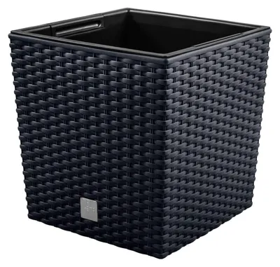 Immagine prodotto di Vaso in rattan per interni ed esterni, 32 cm