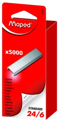 Image de Maped 324401 Heftklammern 24/6 verzinkt Großpackung