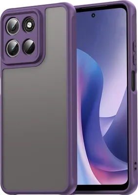 Obrázok produktu pre Puzdro pre Motorola Moto G57 Power - Zadný kryt Phonesta AirFrost Polopriehľadné - Matná fialová