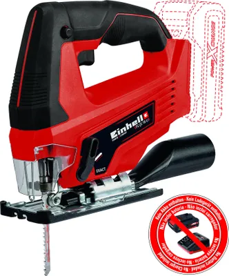 Produktbild von EINHELL TC-JS 18 LI-SOLO (4321209) výkonová priamočiara píla 18V KWB čierna, červená