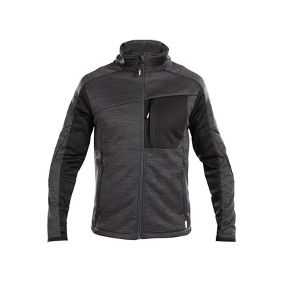 Produktbild von Dassy Fleecejacke Convex 300447 PES38 Gr. L-STANDARD anthrazitgrau/schwarz