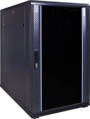 Produktbild von DSIT 18 HE 19” Serverschrank, mit Glastür (BxTxH) 600 x 1000 x 1000mm (DS6018)
