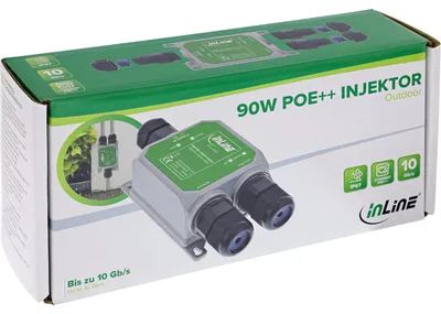Produktbild von InLine 44432D, 77 mm, 164 mm, 43 mm, 231 g, 77 x 164 x 43 mm, 105 mm