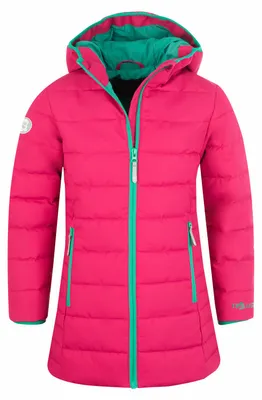 Productafbeelding van Trollkids Girls Stavanger Coat wiatroszczelna mantel voor kinderen, roze, maat 128