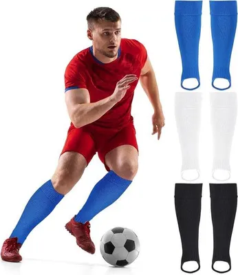 Image de Protège-tibias pour les matchs de football - manchons de protection pour débutants, adolescents et adultes