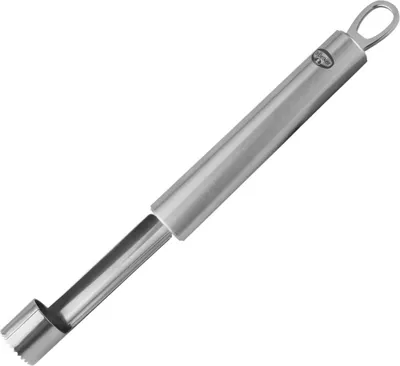Immagine prodotto di Torsolo per mele Dr. Oetker, ausilio da cucina in acciaio inox di alta qualità, per frutta e verdura, (colore: argento)