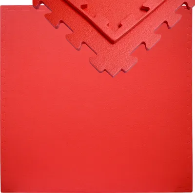 Immagine prodotto di tappeto da allenamento da 12 mm con bordo - Tappeto di protezione per pavimenti 90x90 cm