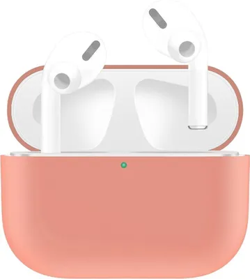 Produktbild von König Design Hülle kompatibel mit Apple AirPods Pro Kunststoff Full Cover Handyhülle - Case Rosa