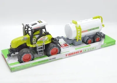 Zdjęcie produktu dla Traktor z cysterną (Zabawki, Pojazdy)