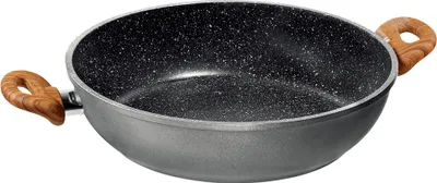 Produktbild von STONELINE® Back to Nature Servierpfanne 24 cm | Holzoptik