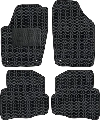 Image de VW.005_EVA_POD - Ensemble complet de tapis de sol en EVA, adaptés aux modèles VW Fox, Polo IV, Seat Cordoba II et Ibiza III, avec renfort supplémentaire