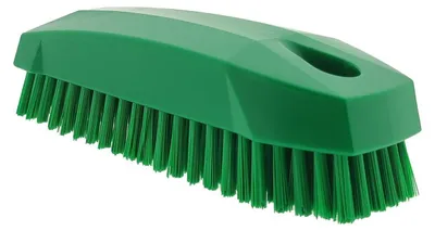 Produktbild von VIKAN Handbürste, Nagelbürste schmal, hart vollständig HACCP konform 2-green