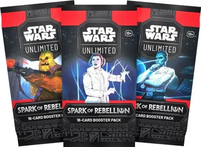 Zdjęcie produktu dla Star Wars: Unlimited - Spark of Rebellion - Booster-Pack (16 kart) - (PL)
