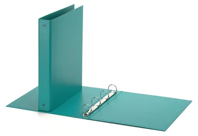 Immagine prodotto di Cartella ad anelli, 22 x 30 cm, 4 anelli rotondi, diametro 30 mm, colore azzurro