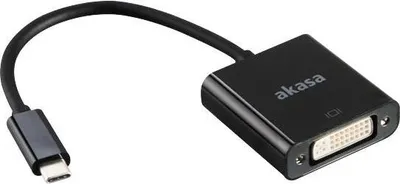 Immagine prodotto di Akasa AK-CBCA09-15BK Cavo/adattatore USB-DVI-D nero (AK-CBCA09-15BK)